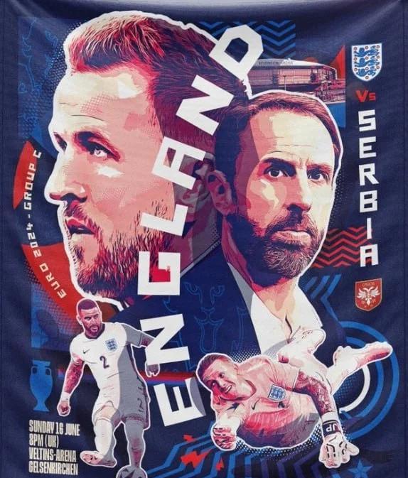 包含英格兰队将对阵乌克兰队，赛事备受期待的词条